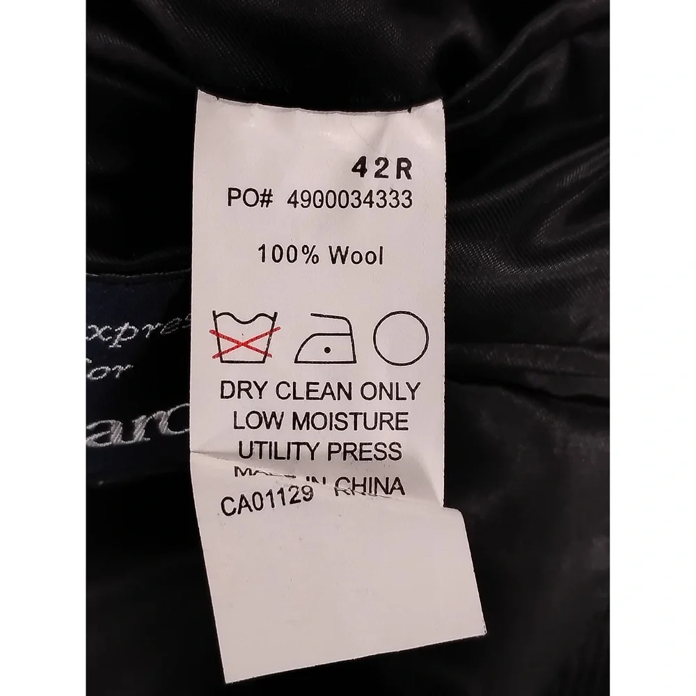 Ralph Lauren Ralph Wool Blazer 42R Preppy Minimalist Structured Suit Jacket